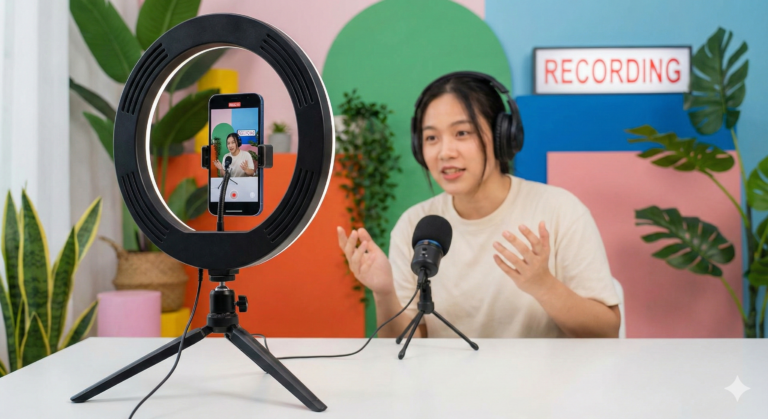 Reels recording setup